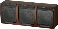 Фото - Розетка Elektro-Plast Hermes 0323-05 коричневый