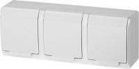 Фото - Розетка Elektro-Plast Hermes 0323-02 белый