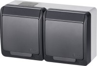 Фото - Розетка Elektro-Plast Hermes 0322-07 черный