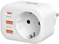 Фото - Зарядное устройство RZTK SuperCharger 20W 2xUSB-A + USB-C