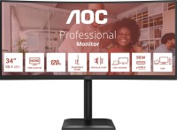 Фото - Монитор AOC CU34E4CV 34 "  черный