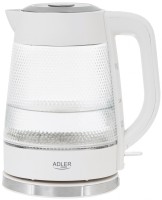 Фото - Электрочайник Adler AD 1306 2200 Вт 1.8 л  белый