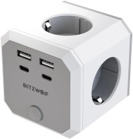 Фото - Сетевой фильтр / удлинитель Blitzwolf BW-EC2 8-in-1