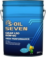 Фото - Трансмиссионное масло S-Oil Seven Gear LSD 80W-90 20 л