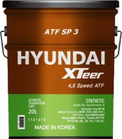 Фото - Трансмиссионное масло Hyundai XTeer ATF SP-3 20 л