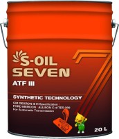 Фото - Трансмиссионное масло S-Oil Seven ATF III 20 л