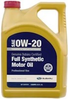 Фото - Моторное масло Subaru Synthetic 0W-20 4.73 л
