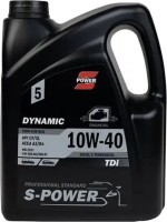 Фото - Моторное масло S-Power Dynamic TDi 10W-40 5 л