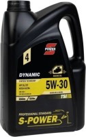 Фото - Моторное масло S-Power Dynamic TSI 5W-30 4 л