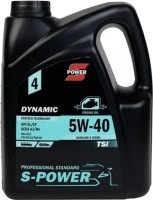 Фото - Моторное масло S-Power Dynamic TSI 5W-40 4 л