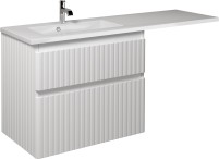 Фото - Тумба под умывальник Moydodyr Fluffy 80-U 140 L 00-0009324