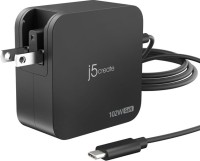 Фото - Зарядное устройство j5create 102W GaN PD USB-C 2-Port Charger with Changeable AC Plugs