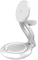 Фото - Зарядное устройство j5create Qi2 3-in-1 Magnetic Foldable Wireless Charging Station
