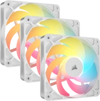 Фото - Система охлаждения Corsair RS120-R ARGB Triple Pack White