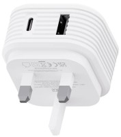 Фото - Зарядное устройство Juice Dual Port Fast Charger Plug 20W