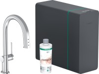 Фото - Смеситель Hansgrohe Aqittura M91 SodaSystem 210 76836000