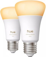Фото - Лампочка Philips Hue LED A60 8.1W 1800-20000K E27 2 pcs