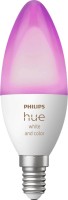 Фото - Лампочка Philips Hue LED B39 5.3W RGB E14