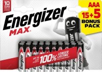 Фото - Аккумулятор / батарейка Energizer Max  20xAAA