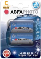 Фото - Аккумулятор / батарейка Agfa 2xC Alkaline Power