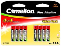Фото - Аккумулятор / батарейка Camelion Plus  8xAAA LR03 (4+4)