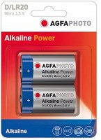 Фото - Аккумулятор / батарейка Agfa 2xD Alkaline Power