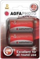 Фото - Аккумулятор / батарейка Agfa 2xD Heavy Duty Premium