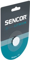 Фото - Аккумулятор / батарейка Sencor 1xCR2016 Lithium