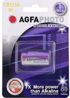 Фото - Аккумулятор / батарейка Agfa 1xCR123 Lithium