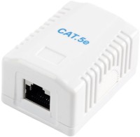 Фото - Розетка Cablexpert NCAC-1F5E-01 белый