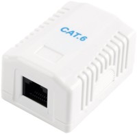 Фото - Розетка Cablexpert NCAC-1U6-01 белый