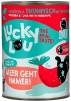 Фото - Корм для кошек Lucky Lifestage Adult Poultry/Tuna 400 g