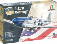 Фото - Сборная модель ITALERI P-51D Mustang Aces (1:72)
