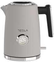 Фото - Электрочайник Tesla KT600CX 2200&nbsp;Вт 1.7&nbsp;л  бежевый