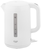 Фото - Электрочайник Adler AD 1386 2200&nbsp;Вт 2.2&nbsp;л  белый