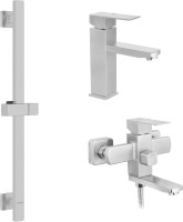 Набор смесителей KRONER Edelstahl Kubus CVS30151