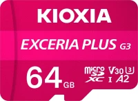 Фото - Карта памяти KIOXIA EXCERIA PLUS G3 microSD 64 ГБ