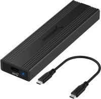 Фото - Карман для накопителя Sabrent USB 3.2 Type-C Tool-Free Enclosure for M.2 PCIe NVMe and SATA SSDs