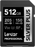 Фото - Карта памяти Lexar Professional Silver Plus SDXC UHS-I 512 ГБ