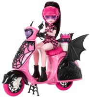 Фото - Кукла Monster High Vamptastic Scooter Draculaura JDR61