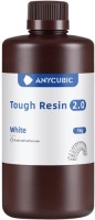 Фото - Пластик для 3D печати Anycubic Tough Resin 2.0 White 1kg 1&nbsp;кг  белый