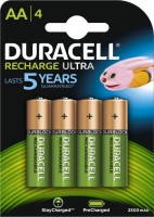 Фото - Аккумулятор / батарейка Duracell 4xAA Recharge Ultra 2500 mAh