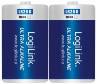 Фото - Аккумулятор / батарейка LogiLink 2xD Ultra Alkaline