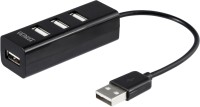 Фото - Картридер / USB-хаб Yenkee YHB 4001BK