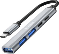 Фото - Картридер / USB-хаб Sandberg USB-C to 3xUSB-A+2xUSB-C SAVER