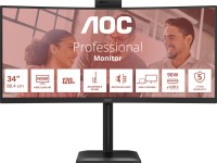Фото - Монитор AOC CU34E4CW 34&nbsp;"  черный