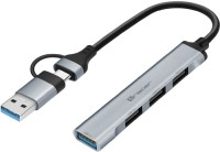 Фото - Картридер / USB-хаб Tracer A-4