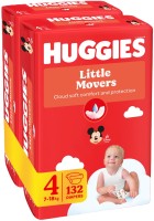 Фото - Подгузники Huggies Little Movers 4 / 132 pcs