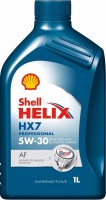 Фото - Моторное масло Shell Helix HX7 Professional AF 5W-30 1L 1 л