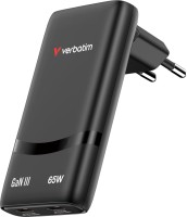 Фото - Зарядное устройство Verbatim Fold n Go GaN Charger 65W